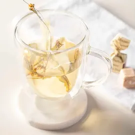 LEONARDO 4er-Set Leonardo Kaffeebecher Duo 200 ml Glas Transparent Klar