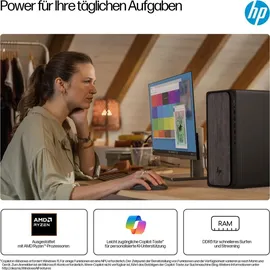 HP OmniDesk M02-0176ng AMD Ryzen 7 8700G 4,2 GHz 16 GB RAM 512 GB SSD