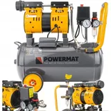 Druckluft Kompressor 24L 8 BAR 1,80kW Ölfrei Luftkompressor 2 Kolben Flüsterkompressor Abschaltautomatik