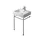Duravit Vero verst +5cm, chr, z WT 045460, 235060
