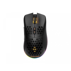 Deltaco Gaming DM220 Kabellos RGB Gaming-Maus Ultralätt - Schwarz