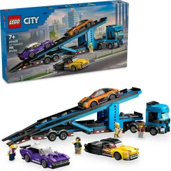 LEGO Autotransporter mit Sportwagen