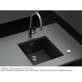 Schock Greenwich N-100 Unterbau Magma + Excenterbetätigung