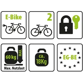Eufab Finch für 2 Fahrräder