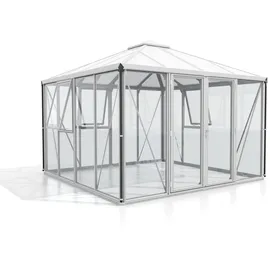 Vitavia Fortuna Alu eloxiert ESG 3 mm / Dach HKP 10 mm 10,2 m²