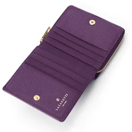 lazarotti Bologna Leather Geldbörse Damen lila