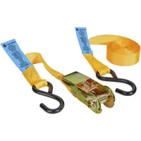 TOOLCRAFT Zweiteiliger Spanngurt 5 m x 25 mm