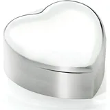 Silberne Kinderbox mit herzförmiger Spieluhr Größe: 104x100x48 mm Artikelnummer: ZV6037361