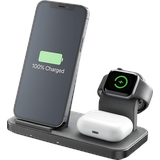 Cellular Line Cellularline Trio Wireless Charger Schwarz