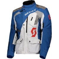 Scott Dualraid Dryo Damen Motorrad Textiljacke grau/blau Größe: 44