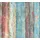 Profhome Holz Tapete Holzoptik 0,53 m x 10 m 5,33 m2 Mehrfarbig Blau 307231-GU