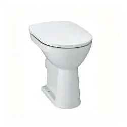LAUFEN Stand-Flachspül-WC 8259564000001 weiss, LAUFEN Clean Coat, Abgang waagerecht