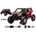ES-Toys Com 18 Elektro Kinderauto 2-Sitzer schwarz (24V7A)