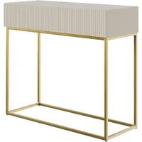 Selsey Konsolentisch Mit Schublade Beistelltisch 90 cm Eingangstisch Konsole