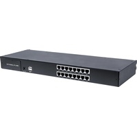 Intellinet Network Solutions Intellinet Modularer 16-Port KVM-Switch mit Cat5-/VGA-Schnittstelle,