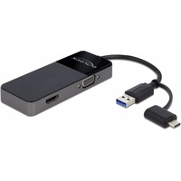 DeLock 64085 + Adapter USB 3.0 zu 4K HDMI