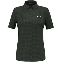 Salewa Puez Dry W S/S Shirt dark olive, 44