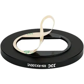 JJC RN RX100VI Filter Adapter & Lens Cap Kit, Schwarz