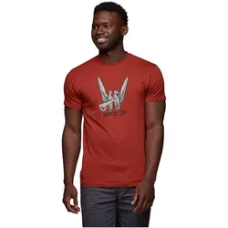 Black Diamond M BD Rock ON SS Tee red rock (6019) XS