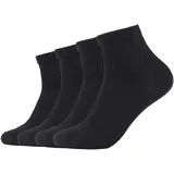 s.Oliver 4er Pack Socken Schwarz 35-38