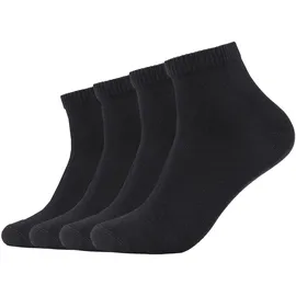 s.Oliver 4er Pack Socken Schwarz 35-38