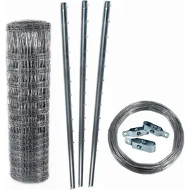 Aquagart Wildzaun Knotengeflecht 160/15/15+