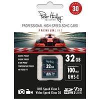 Peter Hadley Prof. High-Speed 32GB UHS-I SDHC-Karte Cl10, U3,