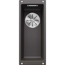 Blanco Subline 160-U felsgrau + Handbetätigung + InFino