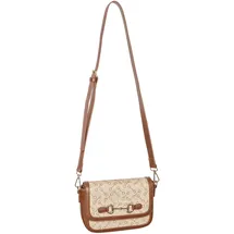 HV Polo Handtasche Mini Cecile Bit in sand mit goldenem Gebiss vorne, Größe: onesize
