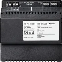 Siedle NG 706-30/33-0 Netzgerät Schwarz