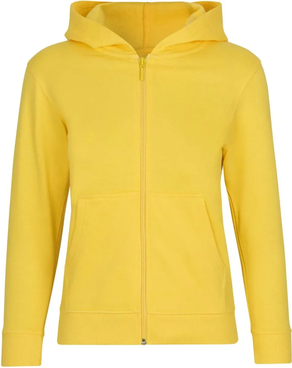 Neutral Kinder Bio Kapuzen Sweatjacke O13301 yellow 152/158