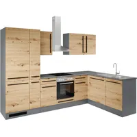 BASIC by Balculina Winkelküche L-Form 310 x 175 cm beige