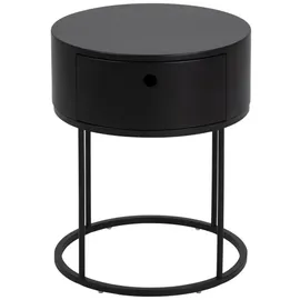 alasans Nachtschrank Polo 40 x 40 x 51 cm Schwarz