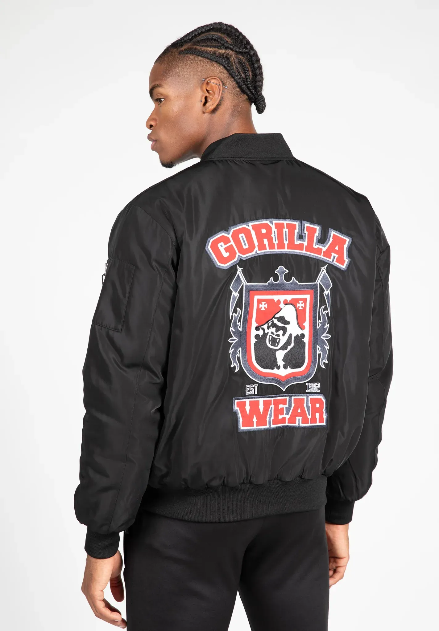 Covington Bomberjacke - Schwarz - S