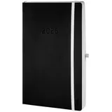 Chronoplan Buchkalender Chronobook Softcover Schwarz 2026