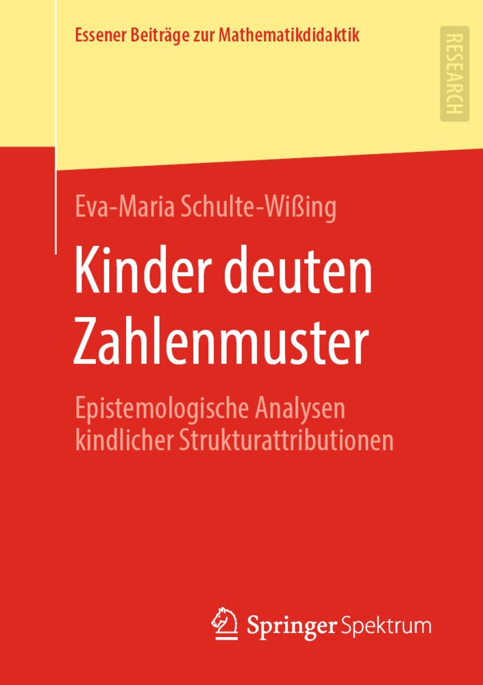 Kinder Deuten Zahlenmuster - Eva-Maria Schulte-Wißing  Kartoniert (TB)