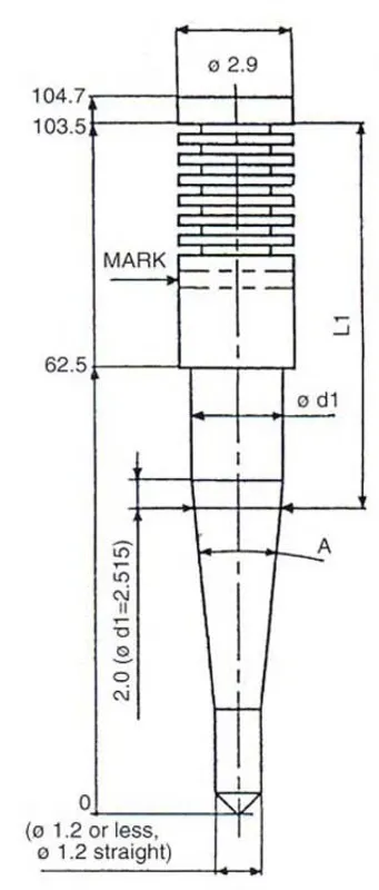 KEIHIN Bushel naald FCR 35-41mm - N427-0CGMM