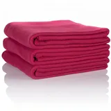 Glart Kuscheldecke 130 x 160 cm Bordeaux