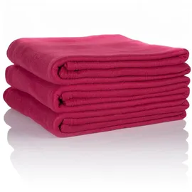 Glart Kuscheldecke 130 x 160 cm Bordeaux