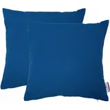 Tom Tailor Kissenbezug Dove 2 St. 40 x 40 cm royalblau