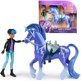 Spin Master Unicorn Academy - Rory Storm mit echter Mähne und Schweif sowie Bürste