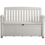 Keter Gartenbank >>Patio<< mit Stauraum, Truhenbank Kissenbox Auflagenbox Bank