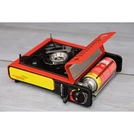 Rothenberger Industrial Campingkocher | Kartuschenkocher | Gaskocher inkl. Piezozündung | im Koffer