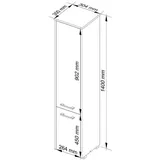 Akord Badezimmer-Hochschrank 30 x 140 x 30 cm Bronze