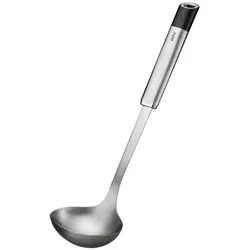 Schöpflöffel GEFU "PRIMELINE", silber, B:6,8cm, Edelstahl 18/10, Kunststoff, Kochlöffel, ergonomisch