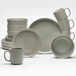 Komplettgeschirr LINZ taupe - braun