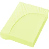 Bella Donna Jersey 90 x 190 - 100 x 220 cm limette