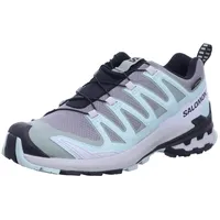 Salomon XA Pro 3D V9 GTX Trailrunningschuhe Damen Grau/Grün-EU 39 1/3 - UK)