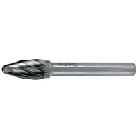 Ruko Frässtift Form F D 6mm Kopf-L.18mm Schaft-D.6mm