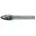 Ruko Frässtift Form F D 6mm Kopf-L.18mm Schaft-D.6mm